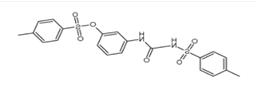 3-（3-甲苯基脲基）苯基4-甲基苯磺酸酯 （PF201）